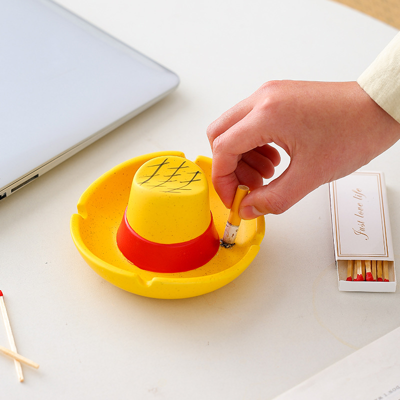 Gaming Accessories Gift For Boyfriend - Creatieve Anime One Piece Strohoed Luffy