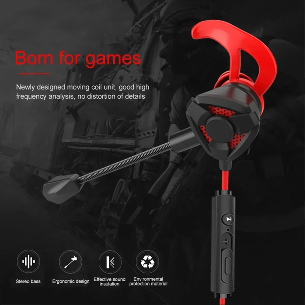 Venom Gaming Accessories - Headset Gamer-hoofdtelefoon Bedrade oortelefoon Gaming-oordopjes met