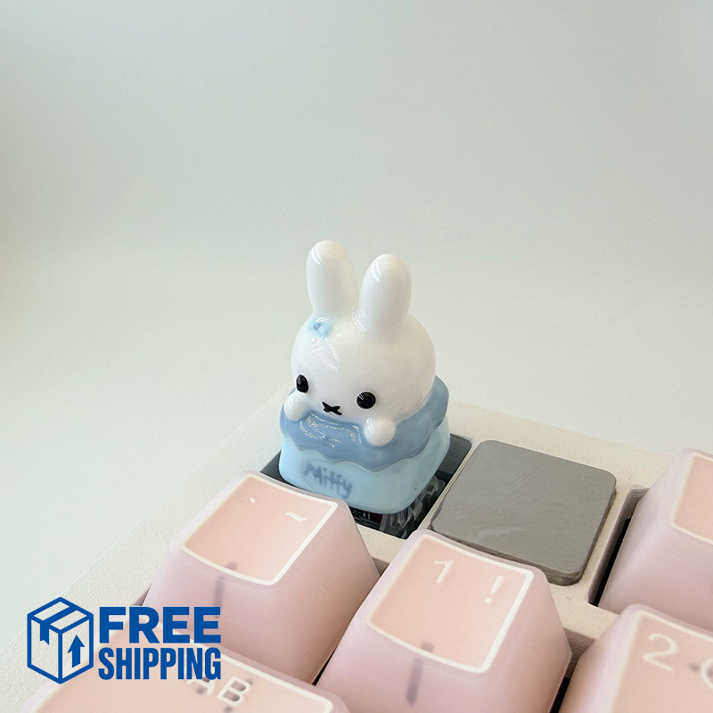 Gaming Accessories Girly - Schattige Miffy Rabbit ESC Keycap Cartoon