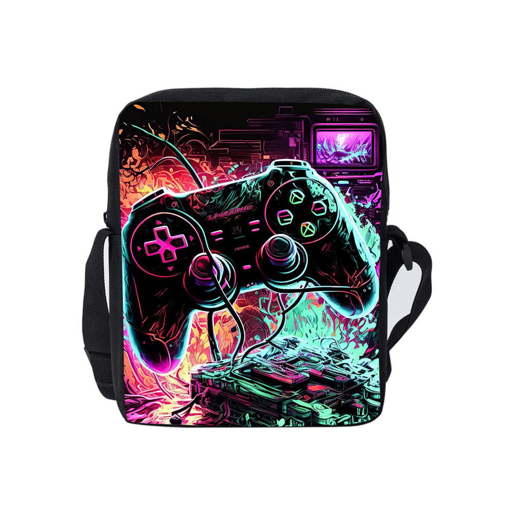 Gaming Accessories For Kids - Coole Gamepad dagelijkse enkelzijdige messengertas voor