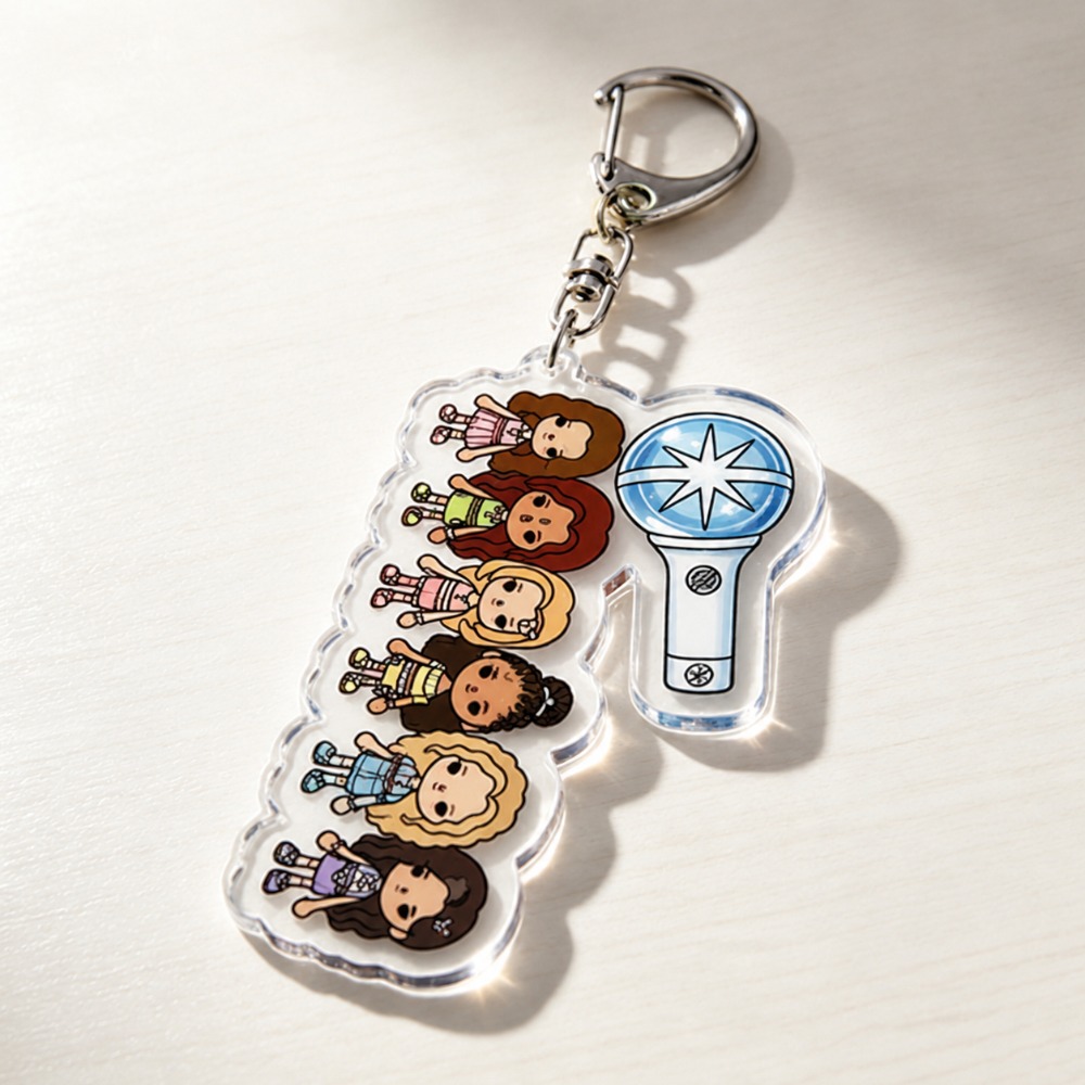 Gaming Accessories For Gaming Room - K-pop Katseye Sleutelhanger Accessoires Tascharms Schattig