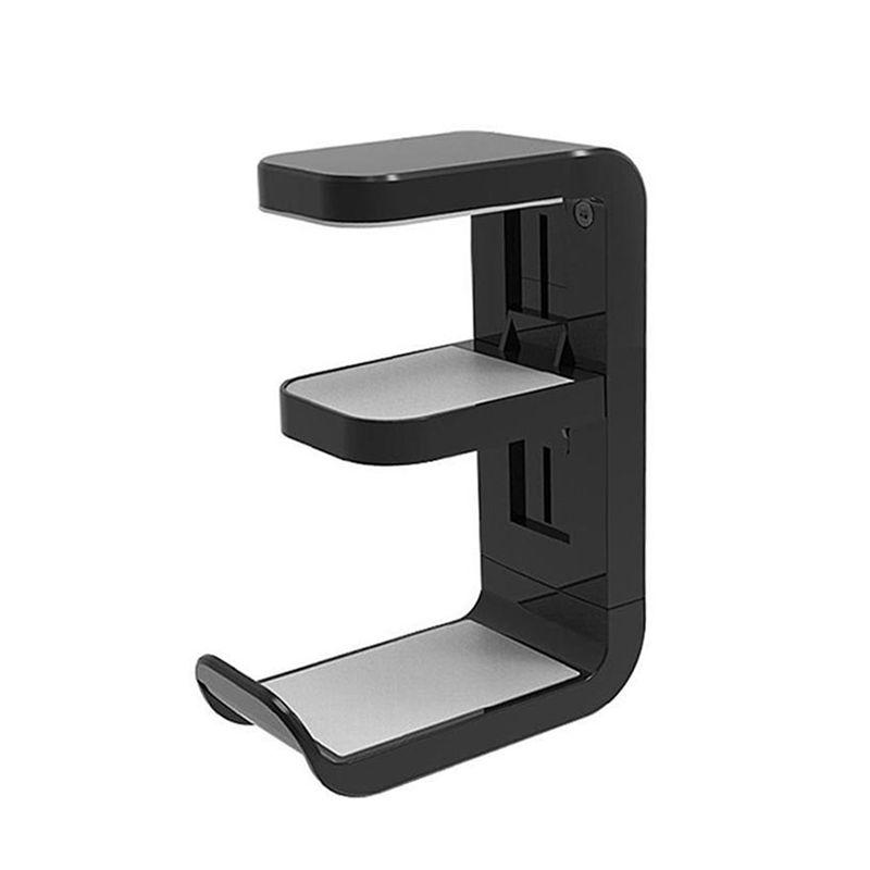 Gaming Accessories Wall Mount - A53M-360 ° Draaibare hoofdtelefoonstandaard, bureau-headsethouder, wandmontage,