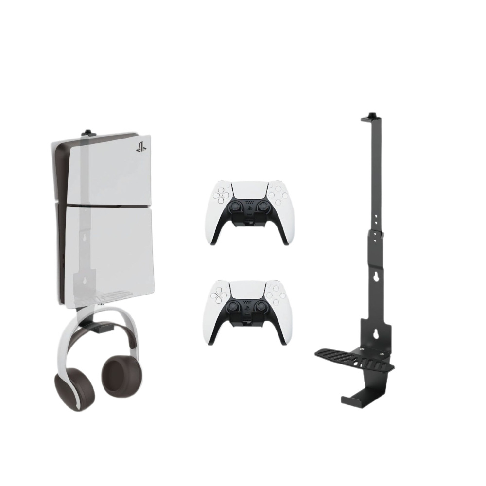 Gaming Accessories Wall Mount - Wandmontagestandaard voor PS5 Slim Pro console,