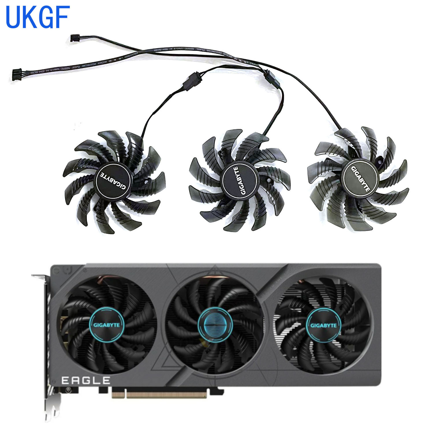 Nvidia Vga Rtx 4060 - Nieuwe 75MM 4-pins PLD08010S12HH RTX 4060