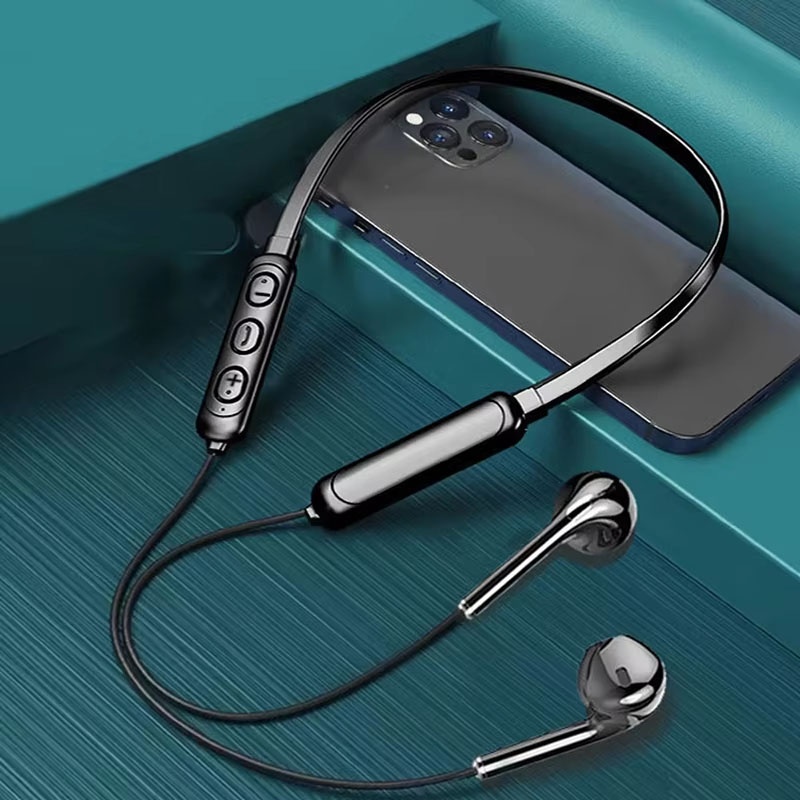Gaming Accessories Headset - Nekhangende Bluetooth-headset HD-microfoon voor iPhone Xiaomi