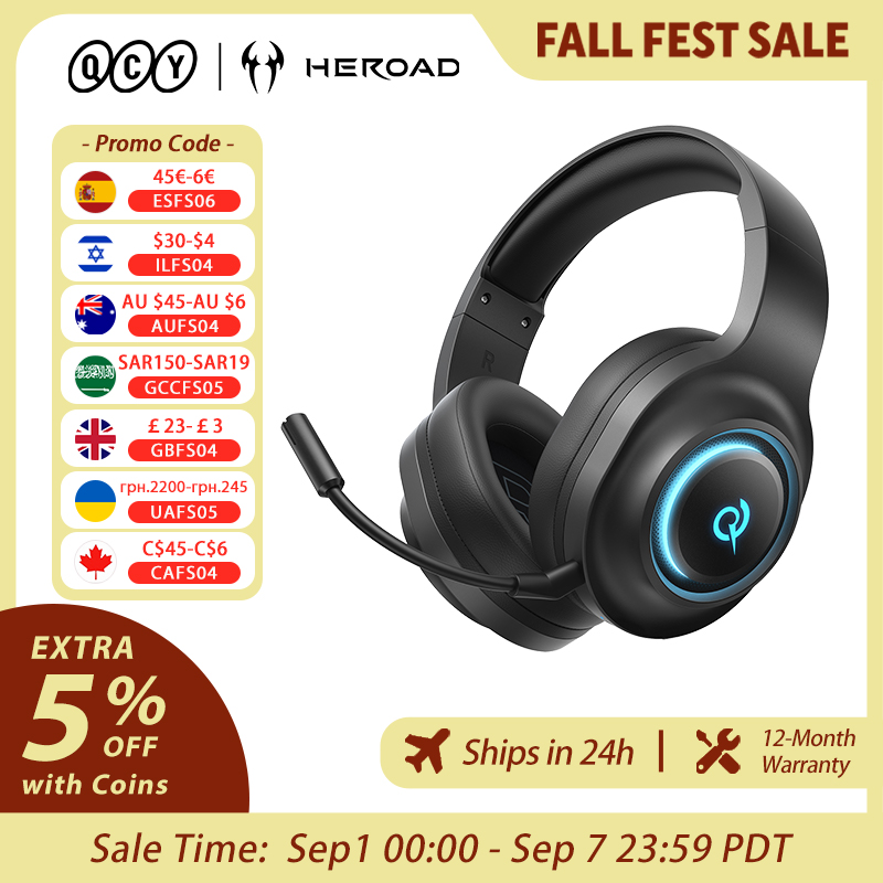 Venom Gaming Accessories - QCY Heroad V200 Gaming Headset met