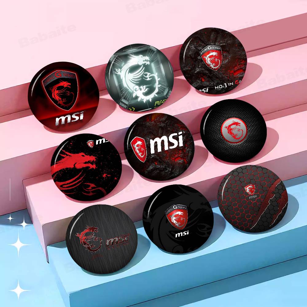 Gaming Accessories In Japan - Gaming Dragon-MSI Anime Knopspeldje Handgemaakte Broche