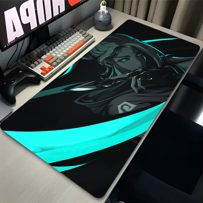 Gaming Accessories For Gaming Room - Muismat Hot Game Valorant Jett XXL