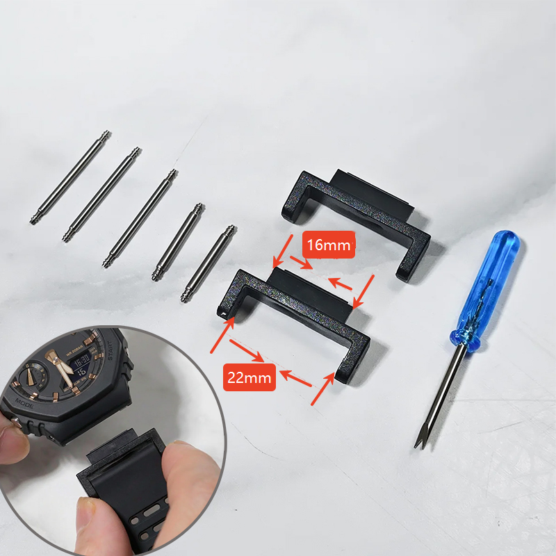 Gaming Accessories Storage - 16mm PC Horlogeband Adapter Voor Casioak