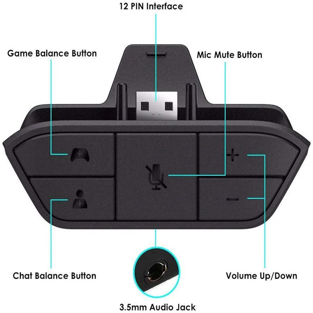 Stereo Headset Adapter Voor Xb - Gaming Accessories Headset recensie en prijs