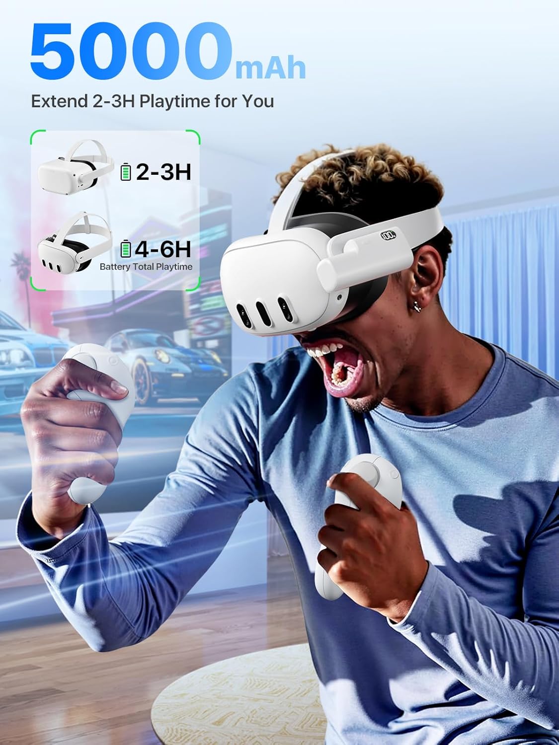 Batterij voor Meta Quest 3/3S  - Gaming Accessories Headset recensie en prijs