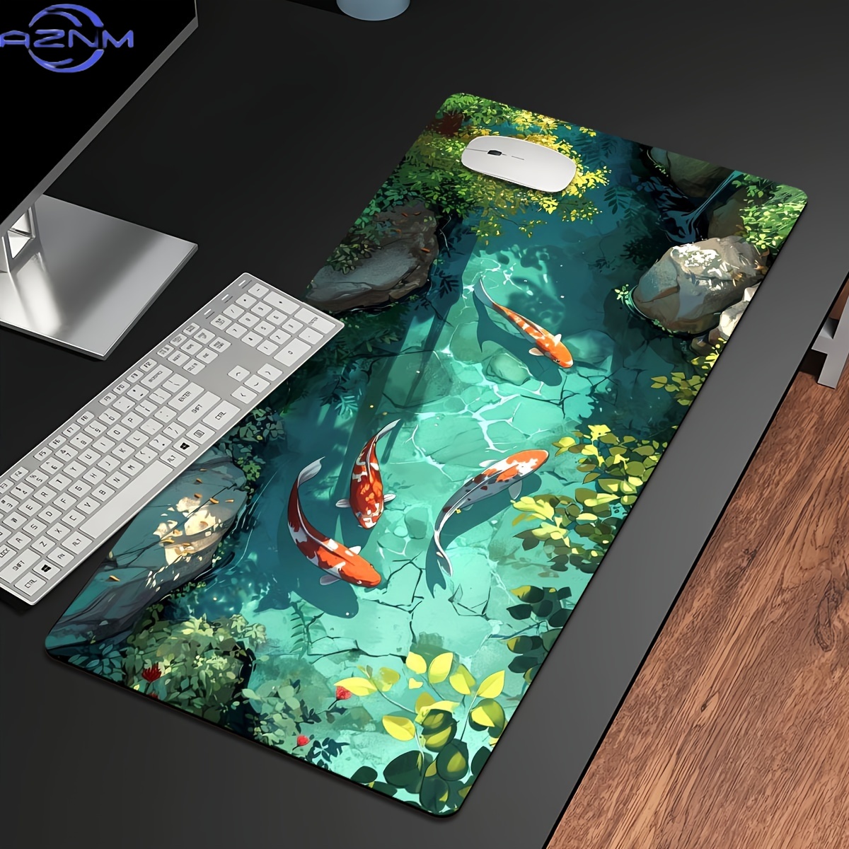 Grote Koi Fish Gaming-muismat  - Gaming Accessories Officeworks recensie en prijs