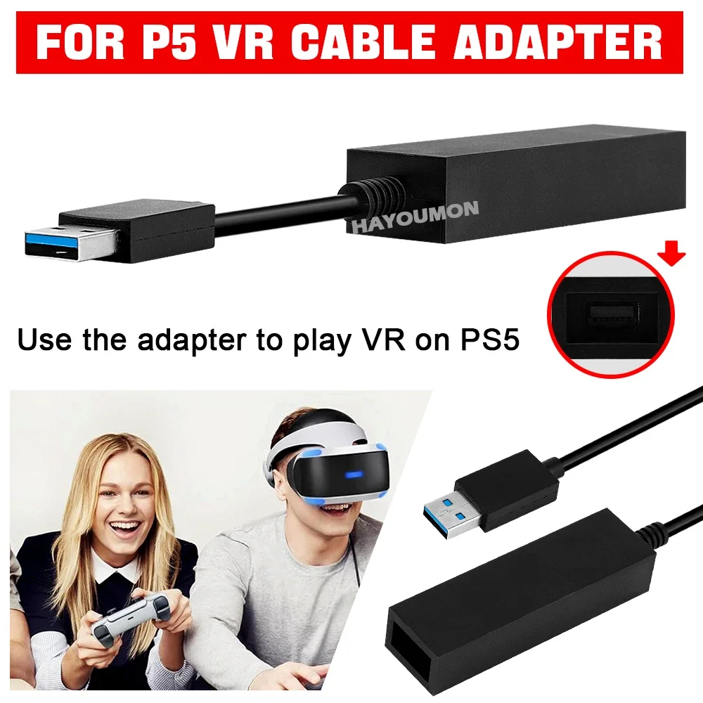 PS5 VR-kabeladapter voor PS5 c - Gaming Accessories Console recensie en prijs