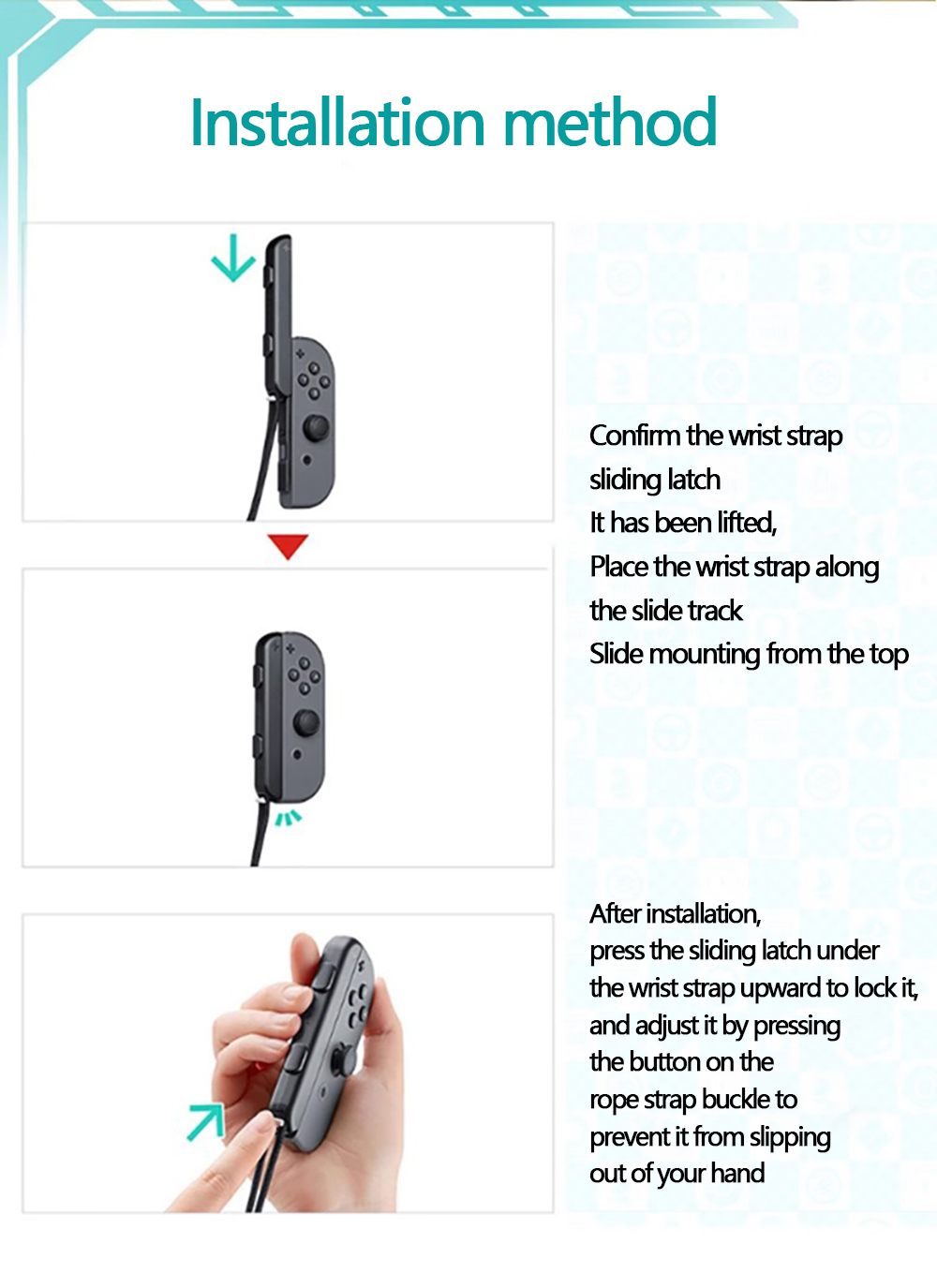 1 Paar Controller Handriem Pol - Gaming Accessories Joystick recensie en prijs