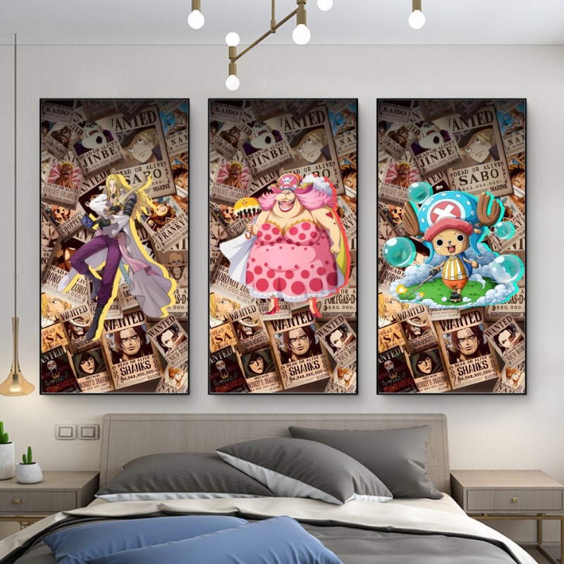 One Piece Wanted Poster Wandde - Gaming Accessories For Free Fire recensie en prijs