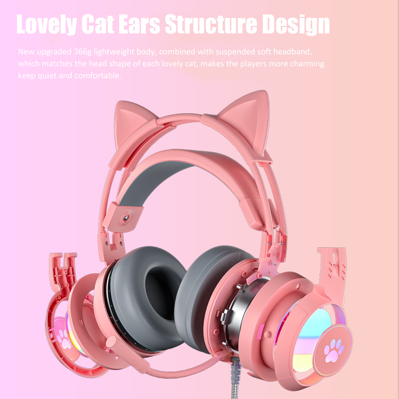Schattige Cat Ear Gaming Kopte - Gaming Accessories For Kids recensie en prijs