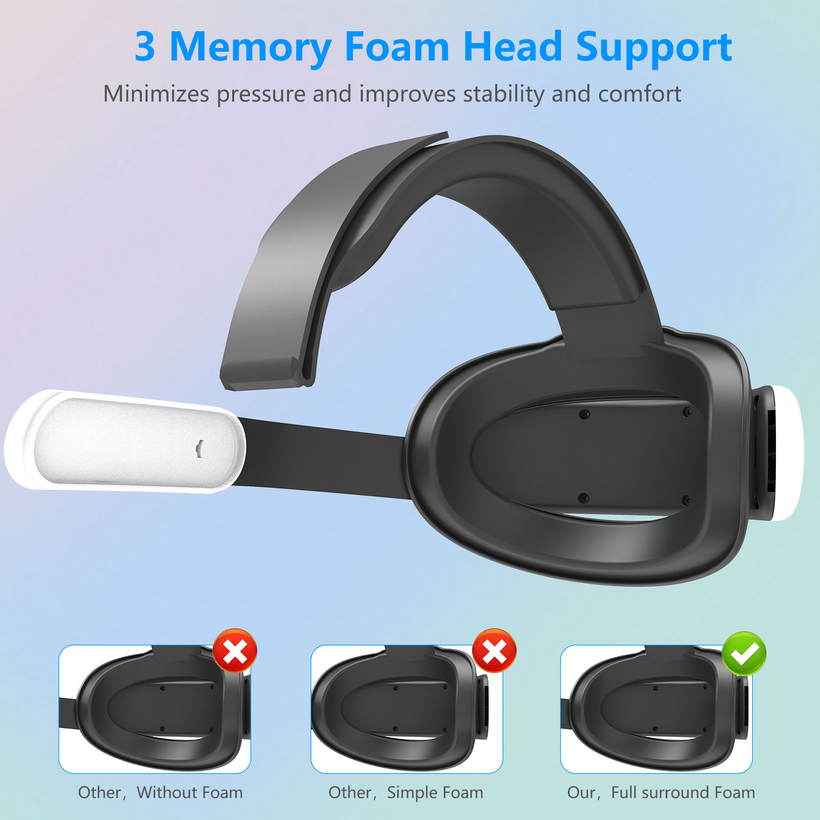 Verstelbare hoofdband voor Met - Gaming Accessories Headset recensie en prijs